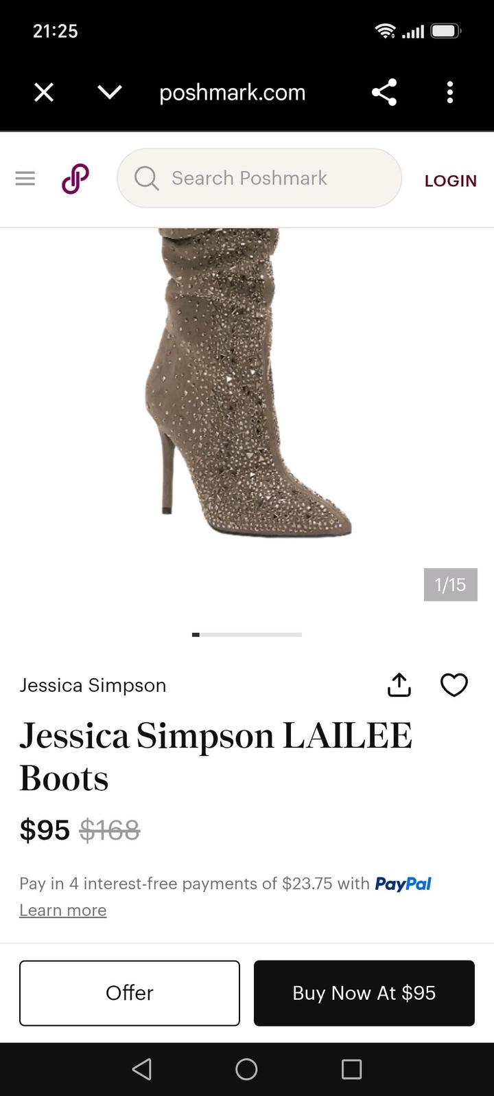 Сапожки Jessica Simpson