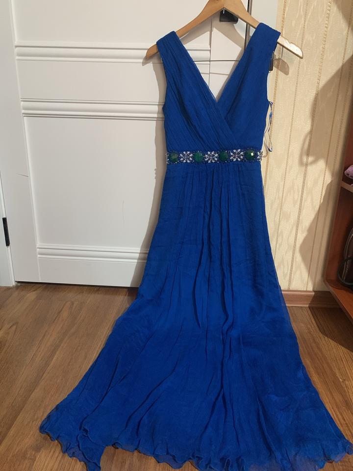 BCBG MAXAZRIA Вечернее платье макси с декором