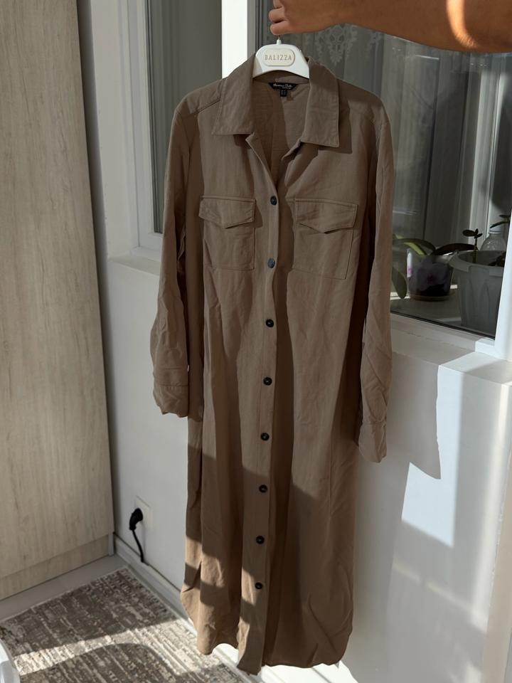 Платье-рубашка Massimo Dutti
