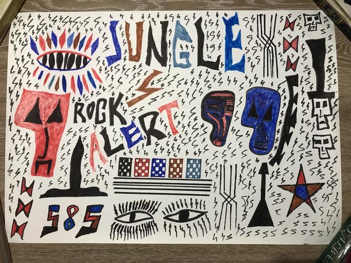 Jungle Rock Alert Expressionism
