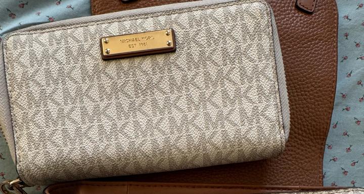 Кошелек Michael Kors 🤎⚪️