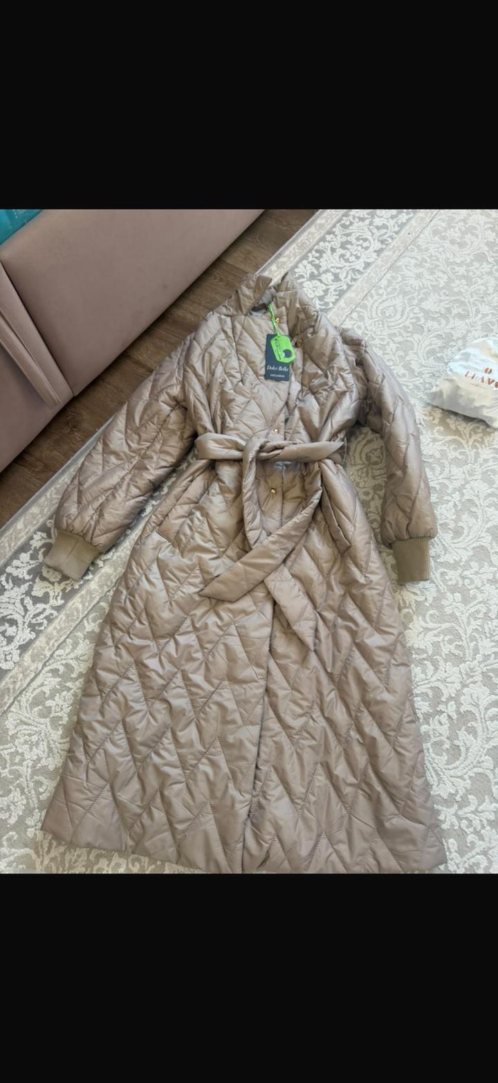 тренч с поясом
