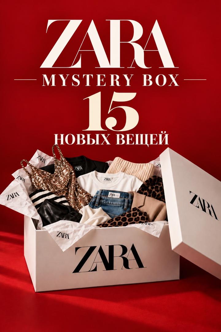 ZARA MYSTERY BOX — 15 ВЕЩЕЙ