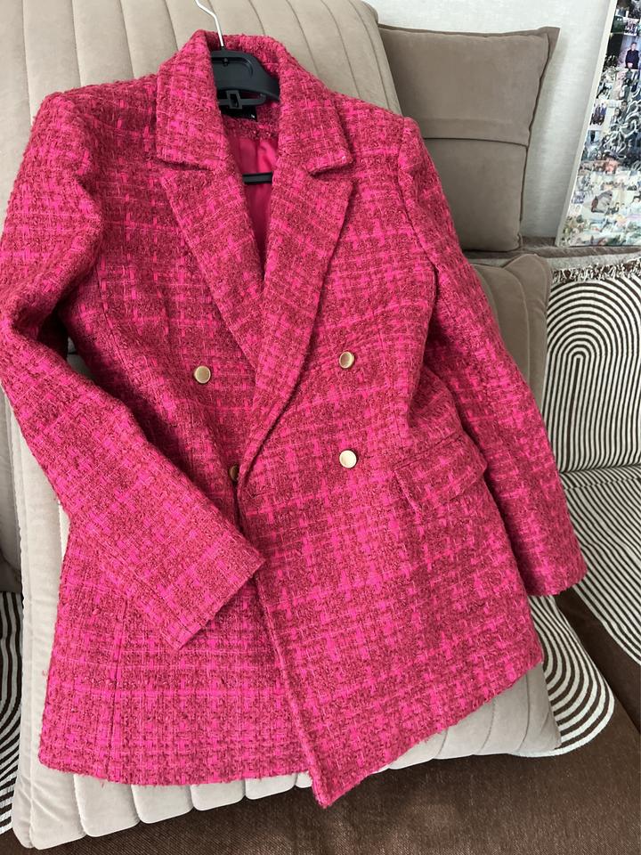 LC Waikiki Твидовый двубортный пиджак LCW Vision