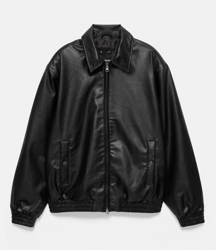 Pull & Bear Куртка Pull&Bear из экокожи