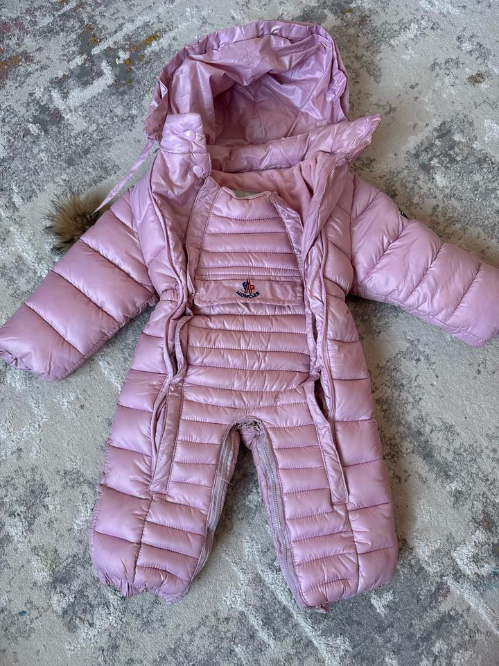 Moncler детский комбинезон