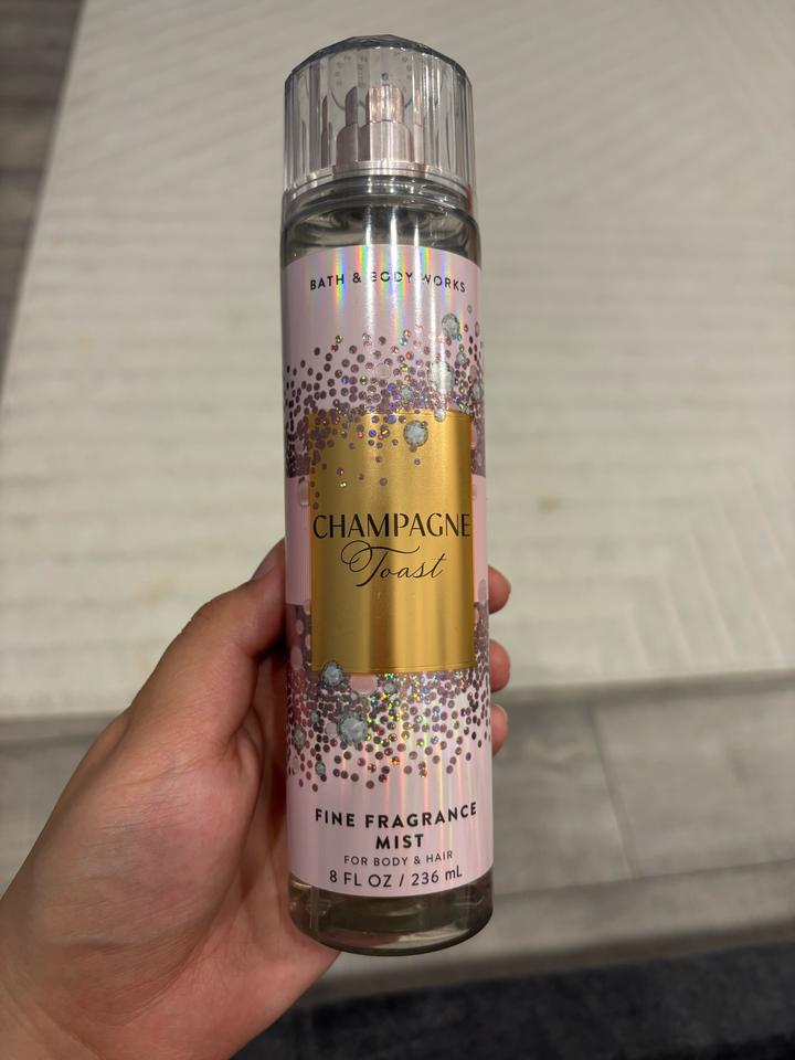 Bath & Body Works спрей для тела и волос Champagne Toast