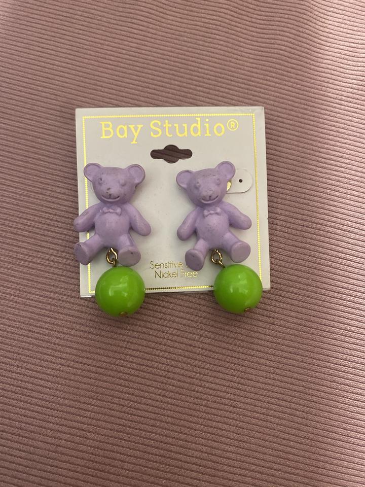 Acne Studios Серьги Bay Studio с мишками