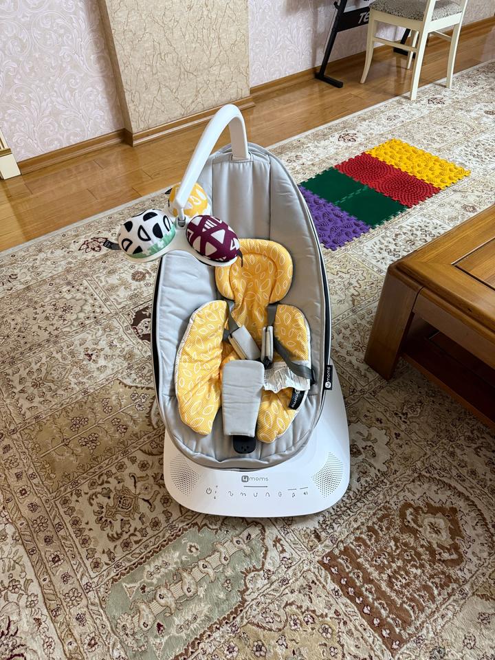 4moms электрокачели для новорожденных