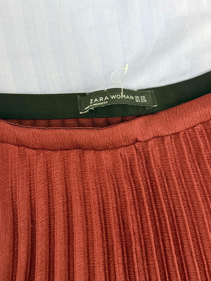 Плиссированная юбка ZARA