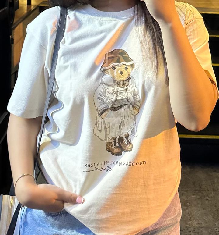 Футболка Polo Ralph Lauren с принтом медведя