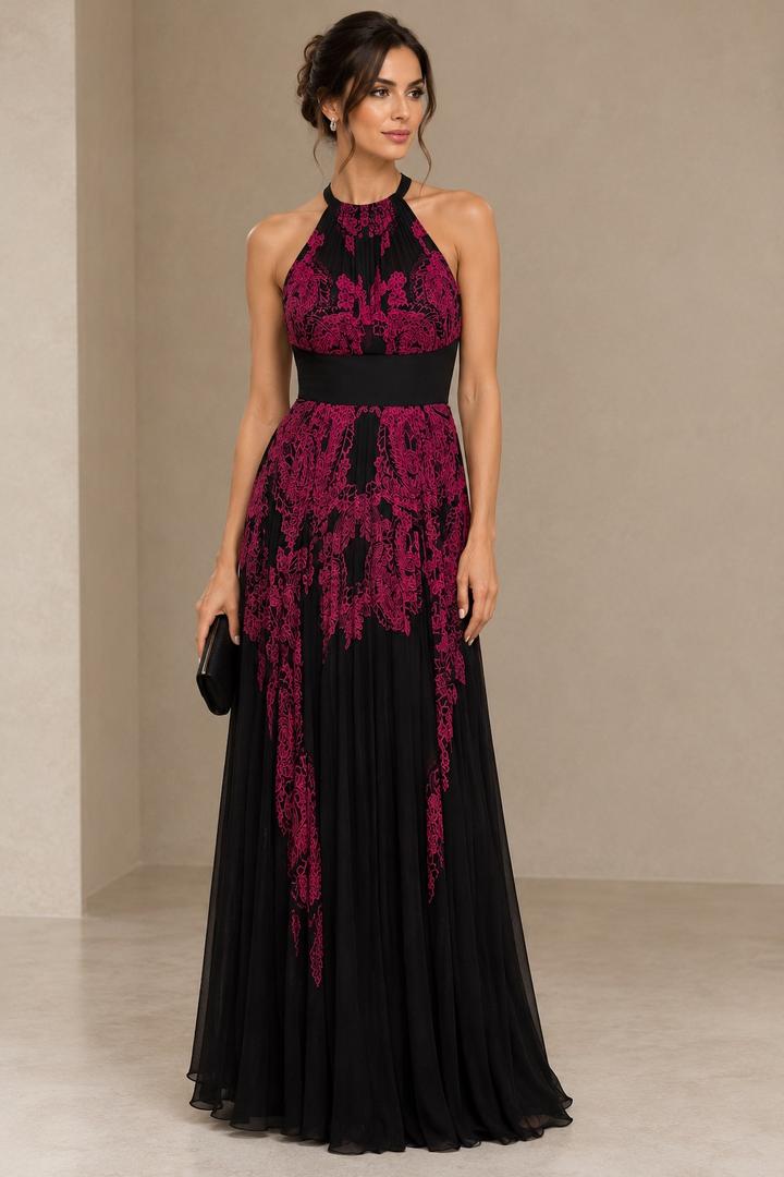 Karen Millen Вечернее плиссированное платье макси
