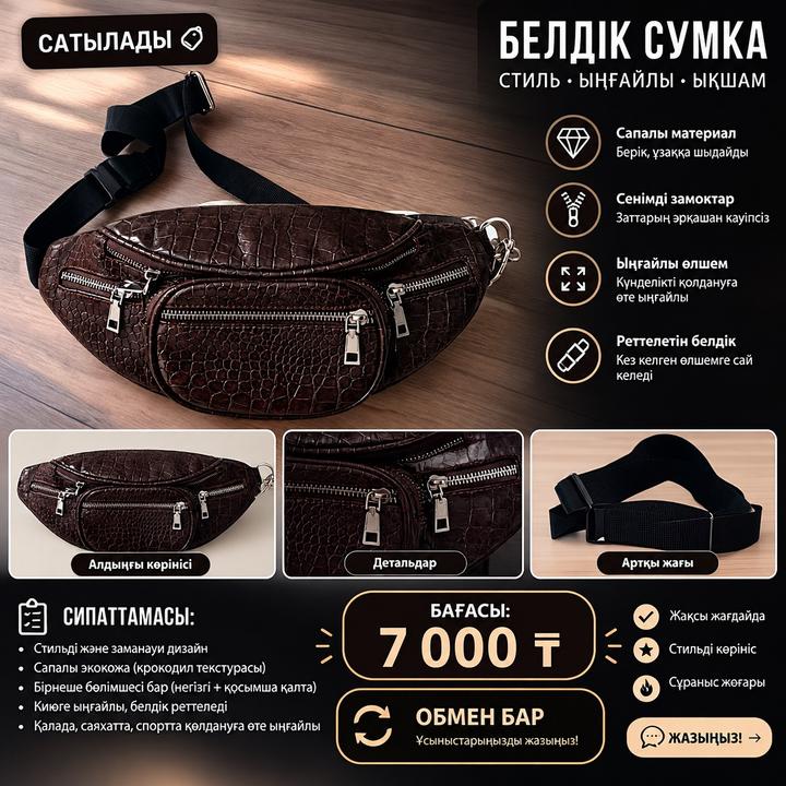 Сумка поясная
