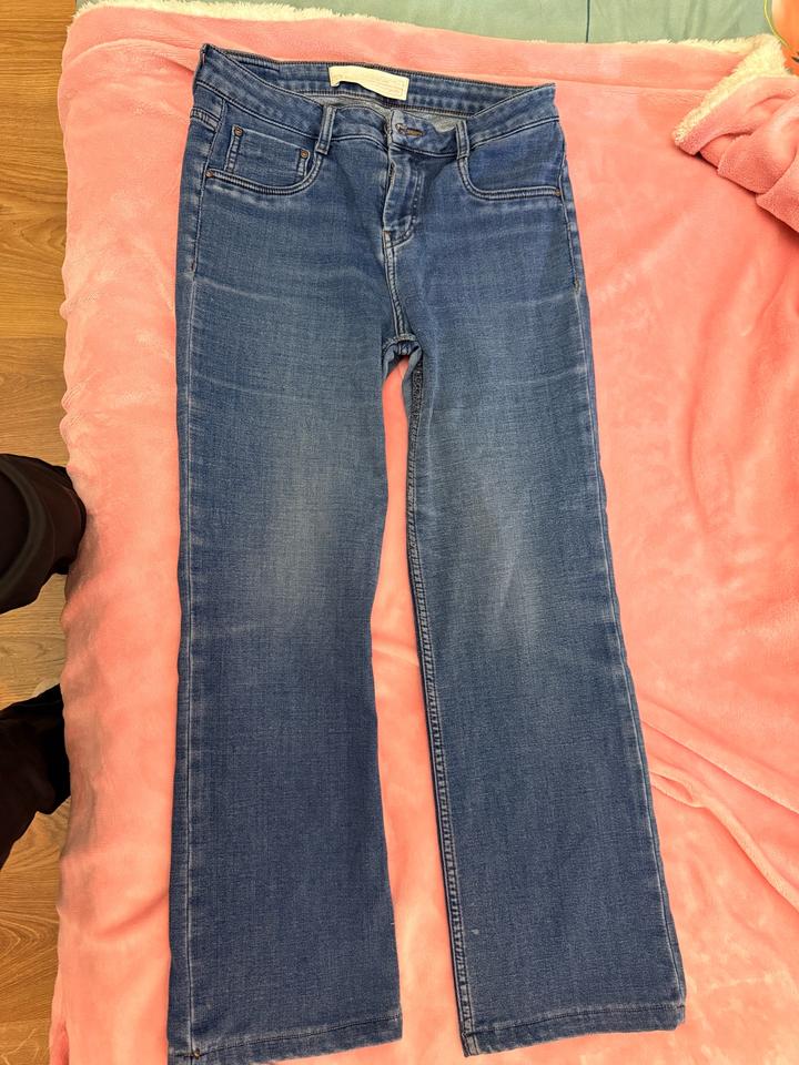 Джинсы и юбка шорты