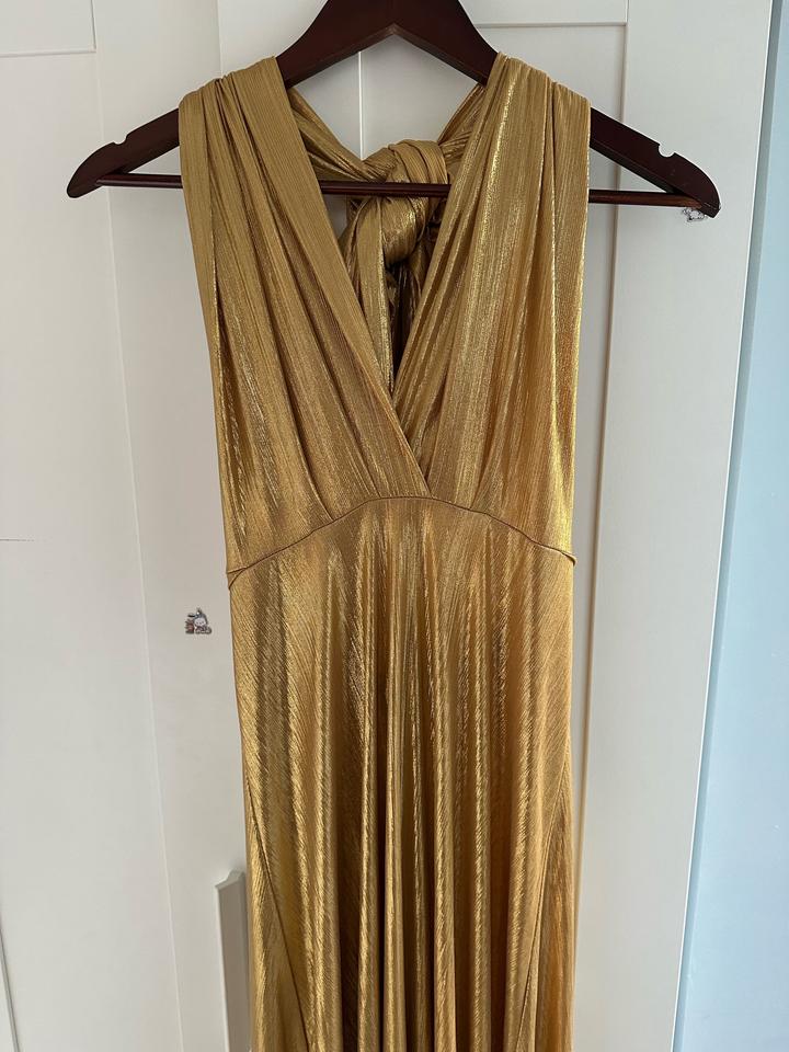 Золотое платье-трансформер в пол. Хотите быть королевой👑