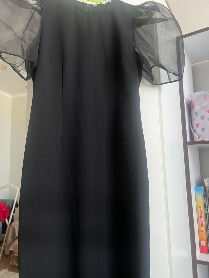 Платье черное Zara s-m