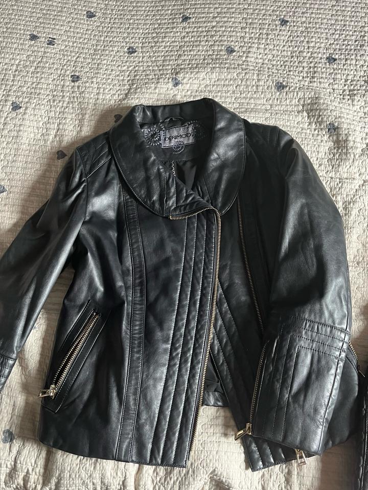 Кожанная куртка