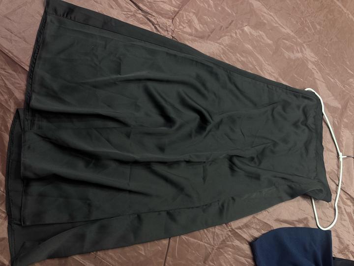 атласовая юбка