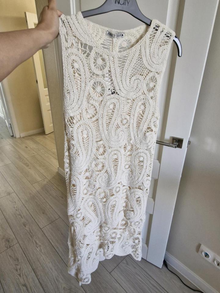 Белое платье Zara