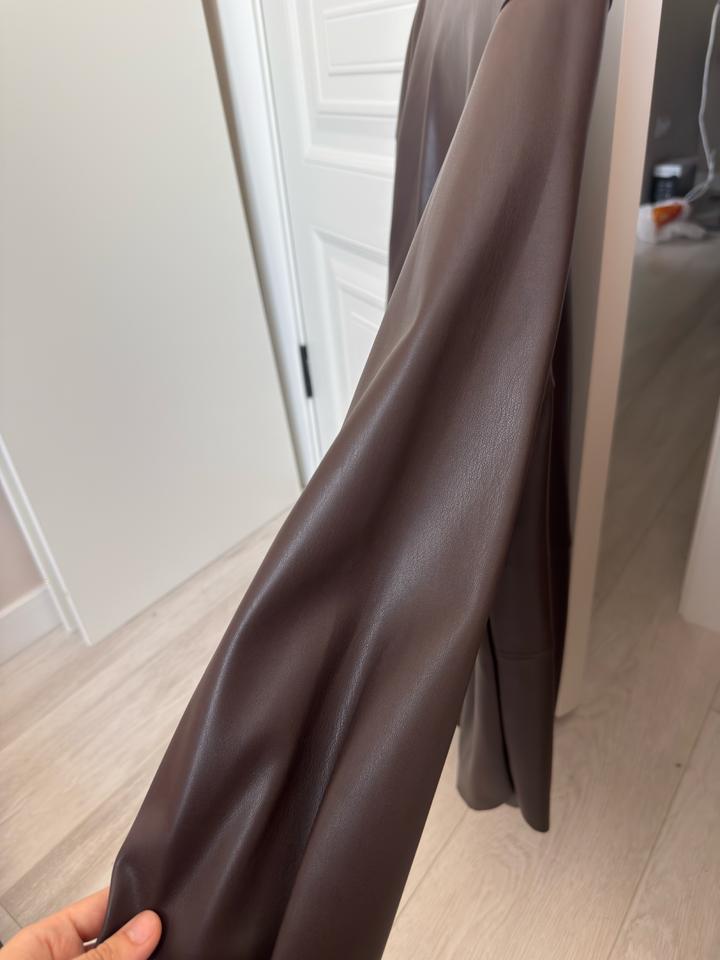 Кожаная рубашка