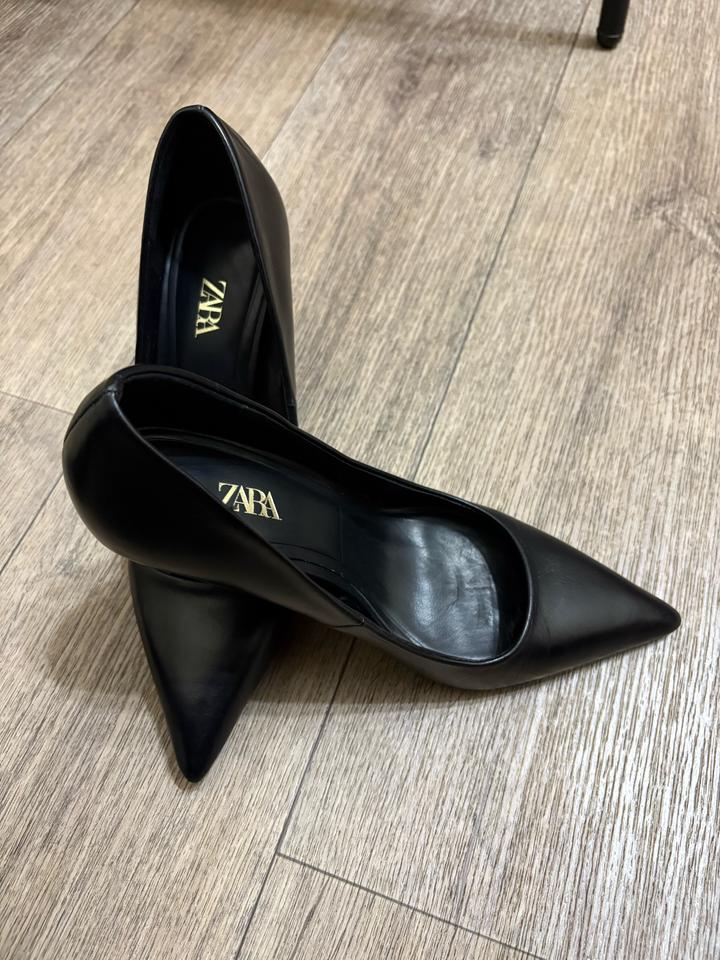 Туфли Zara кожа