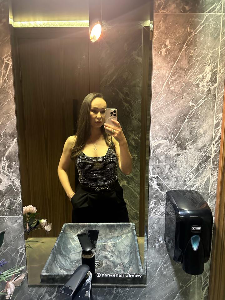 Блестящий топ zara