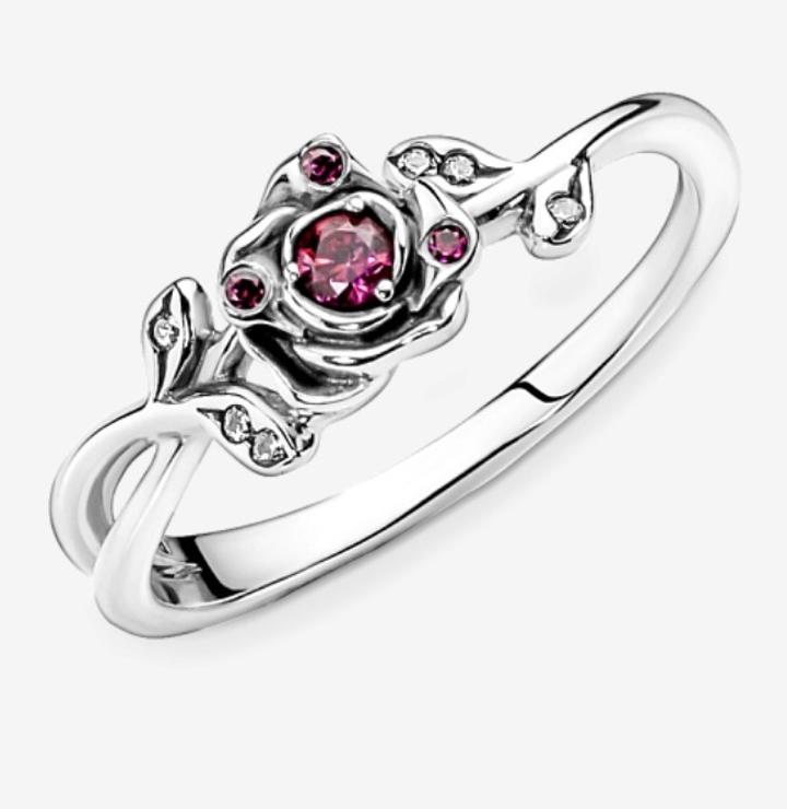 Кольцо PANDORA красавица и чудовище