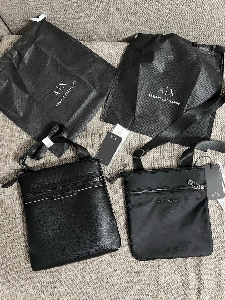 Armani AX барсетки и кепка