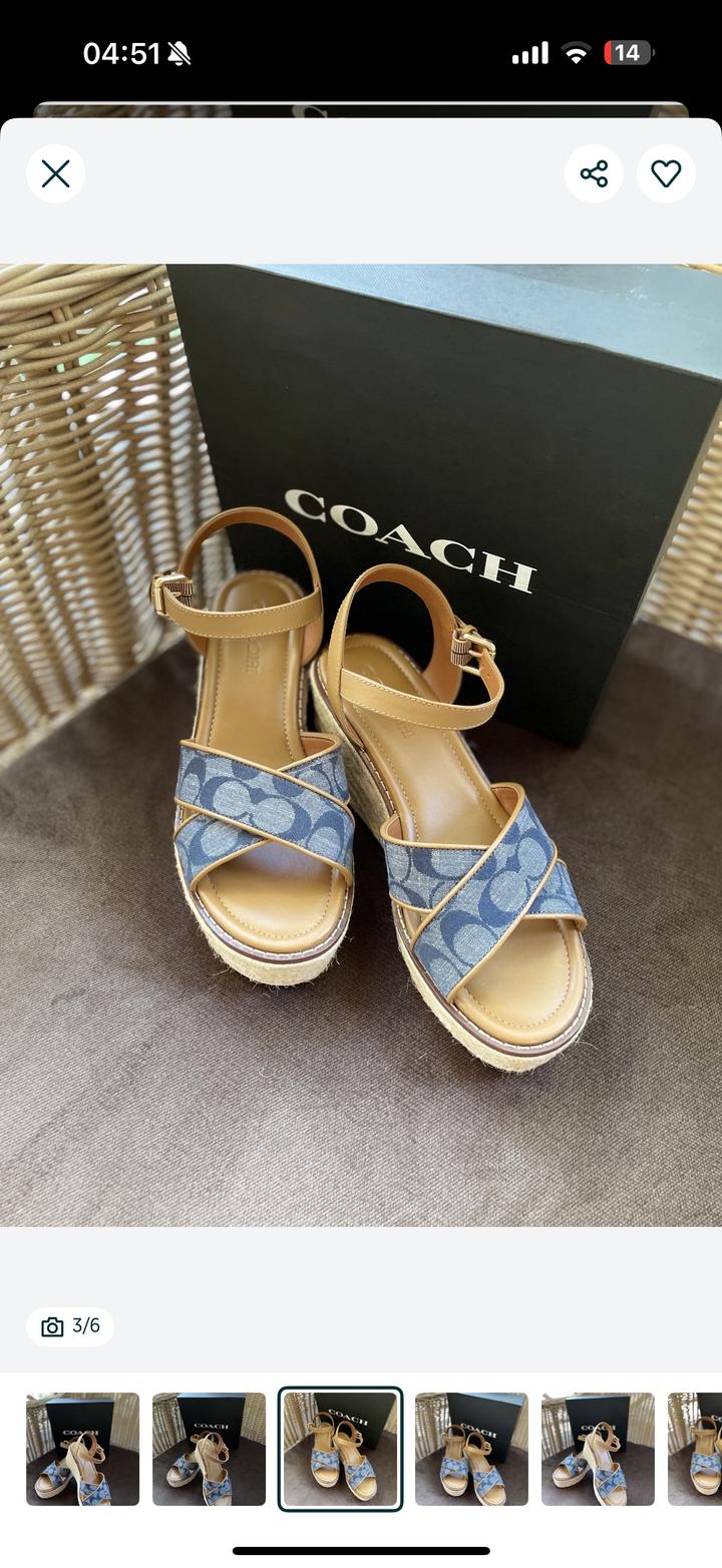 Босоножки Coach Outlet