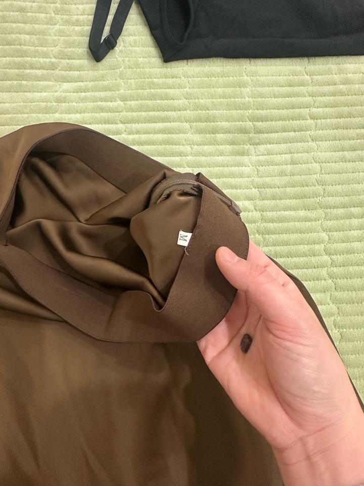 юбка атласная