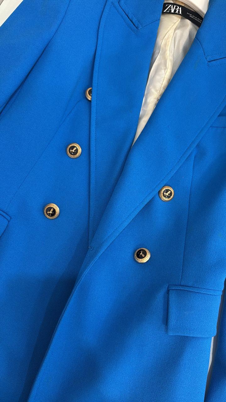 Синий пиджак Zara