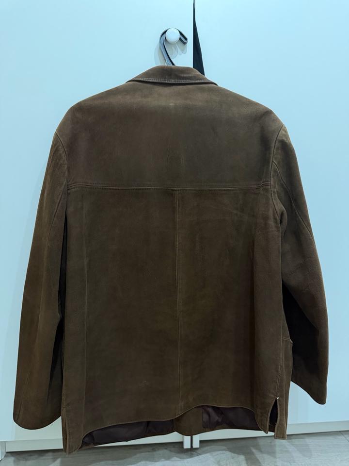 Куртка мужская из натурального замша Adam manz