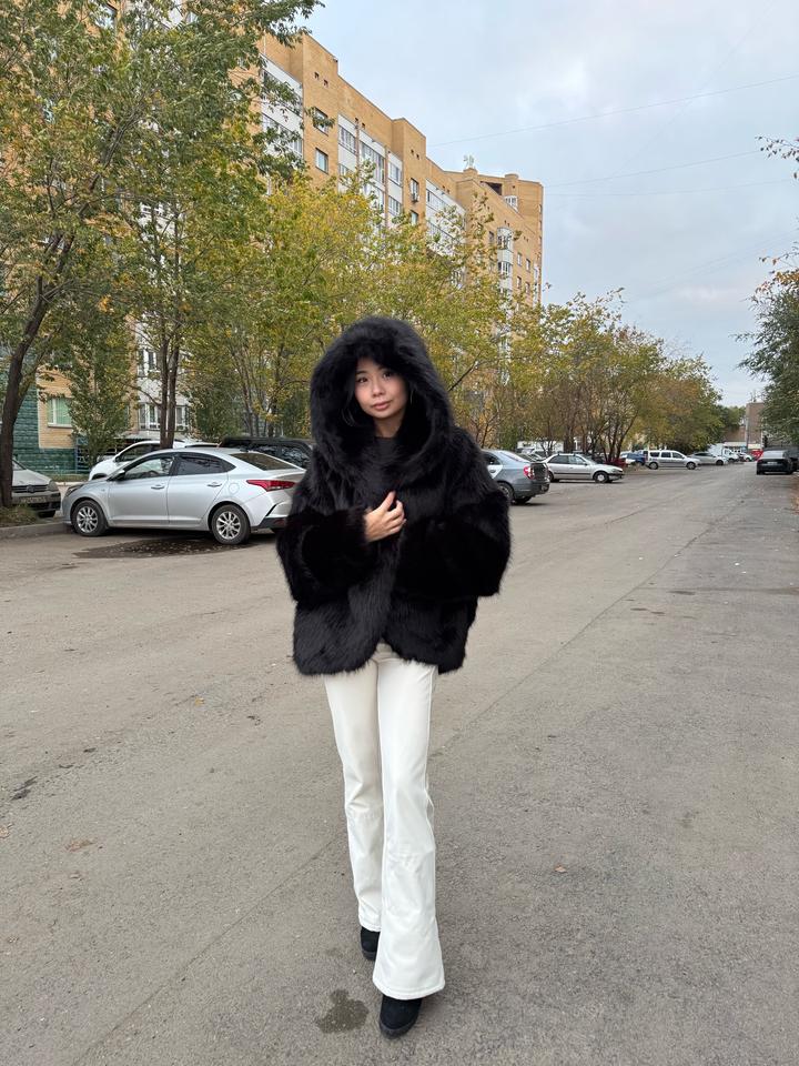 Эко шуба премиум качества