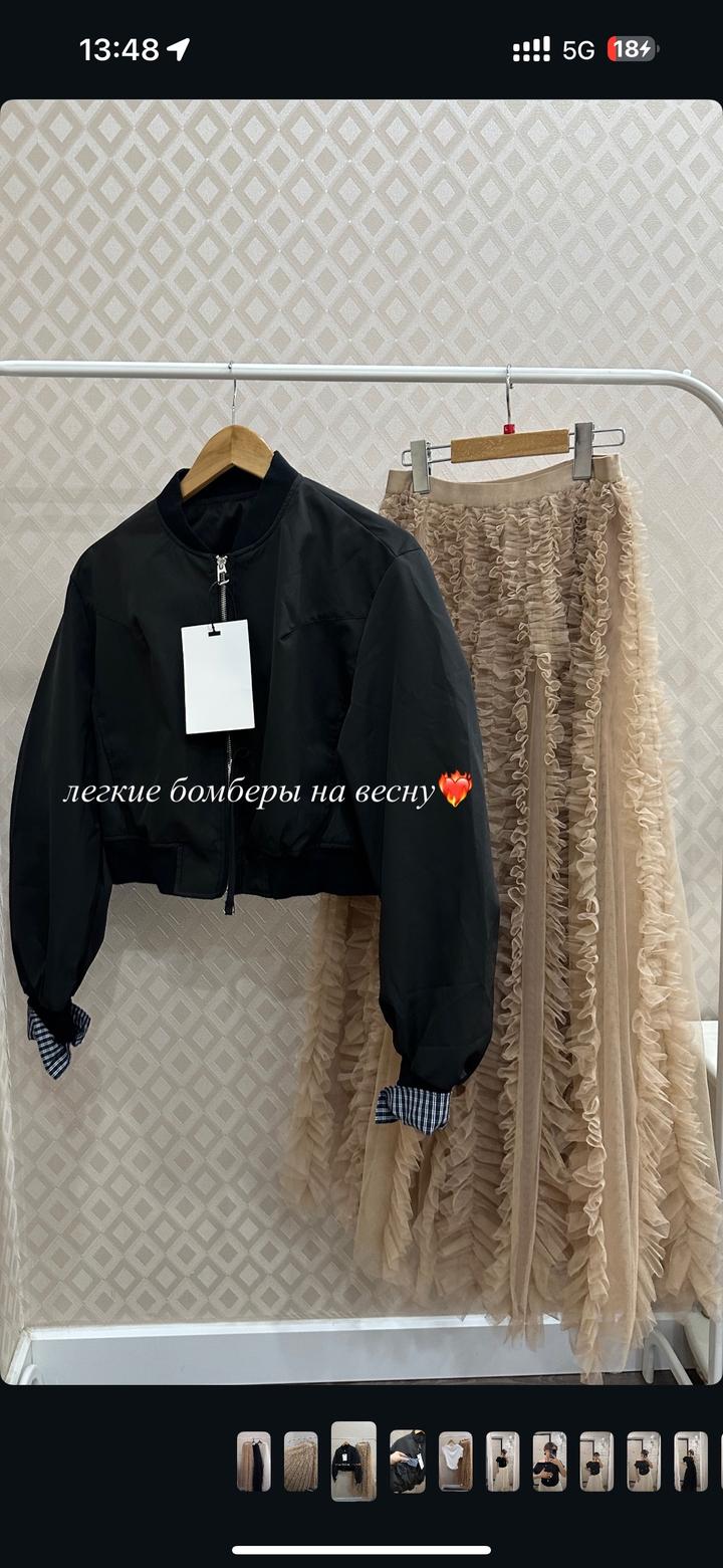 Фатиновая юбка и футболка