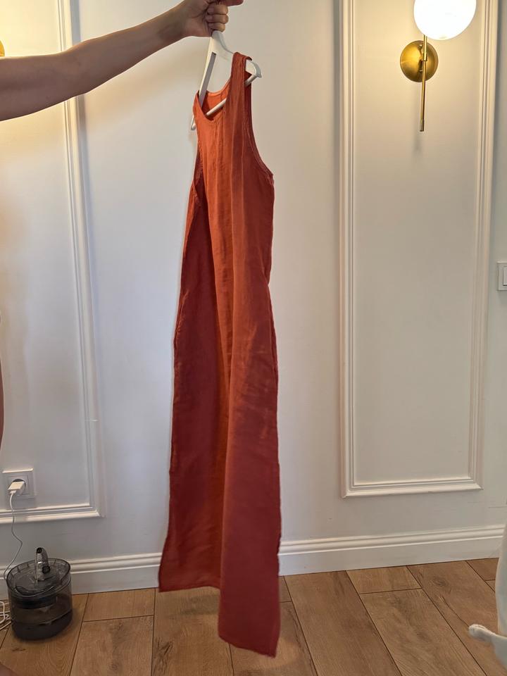 Итальянское Платье из льна