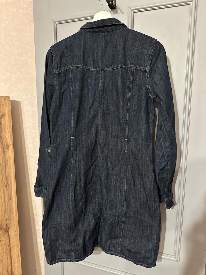 Джинсовое платье-рубашка Camaïeu