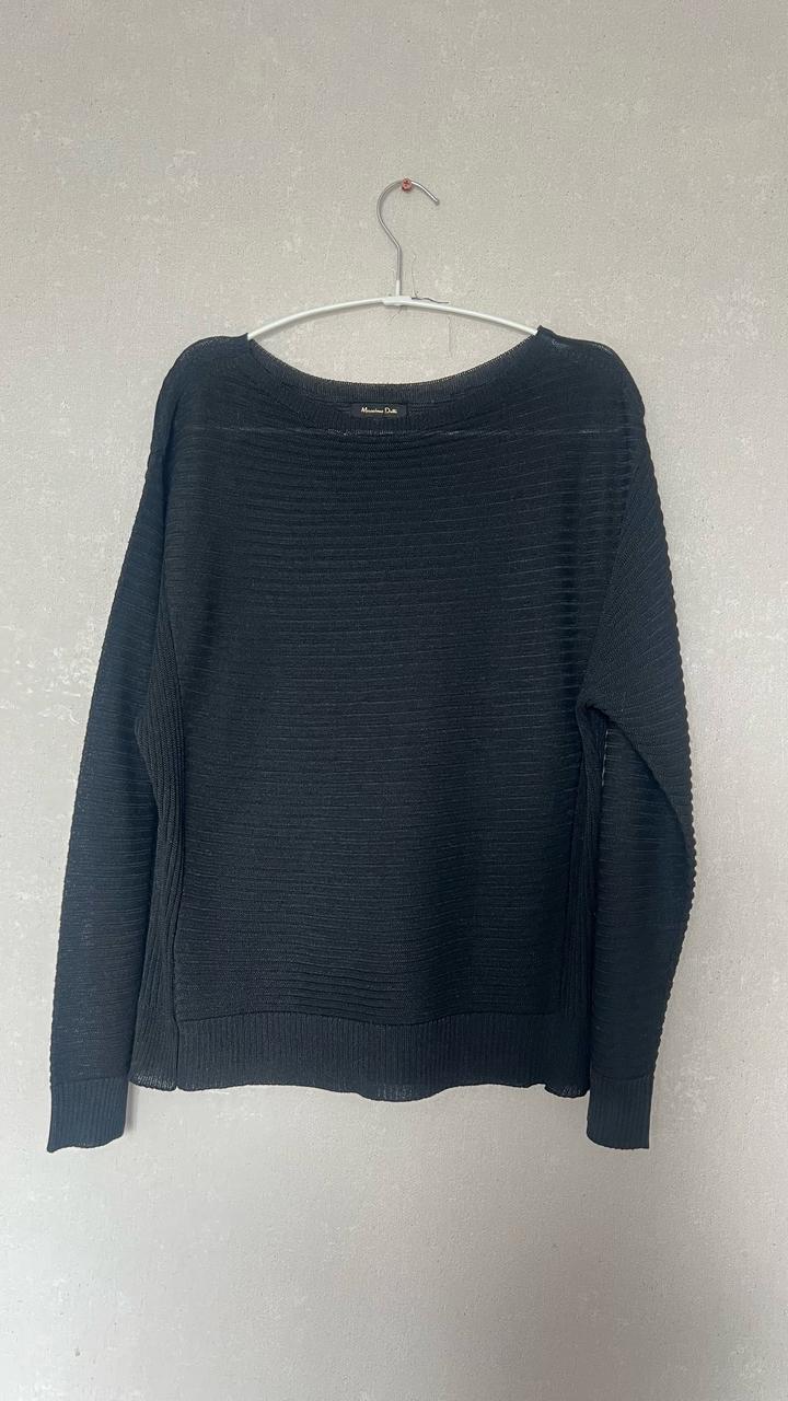 Черная кофта Massimo Dutti