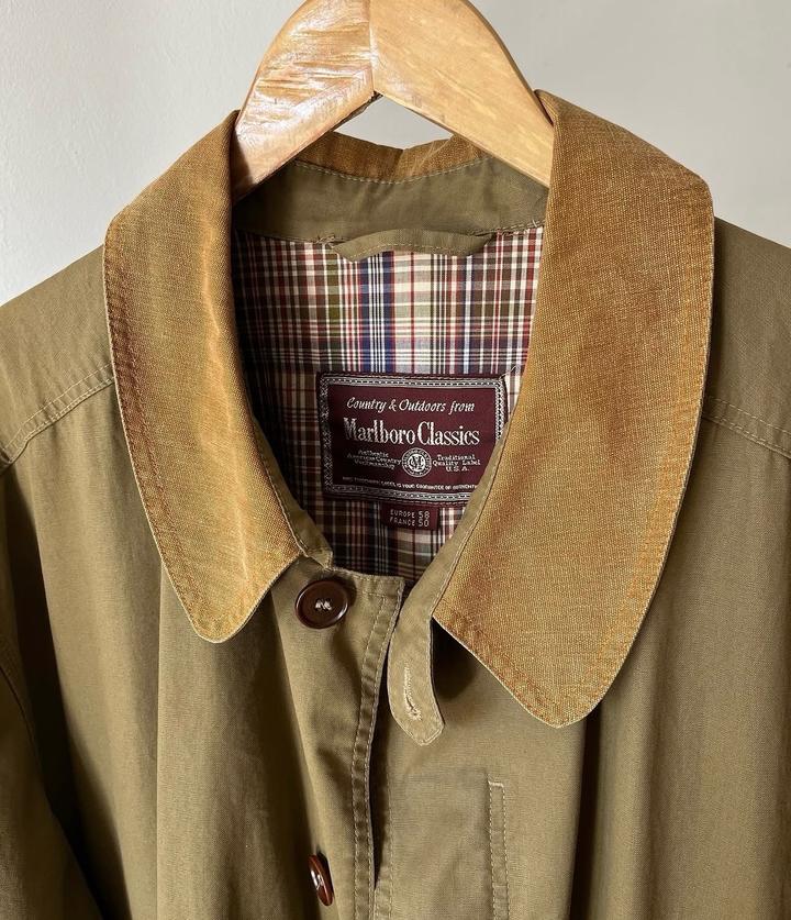 Vintage Marlboro Classics Trench Coat