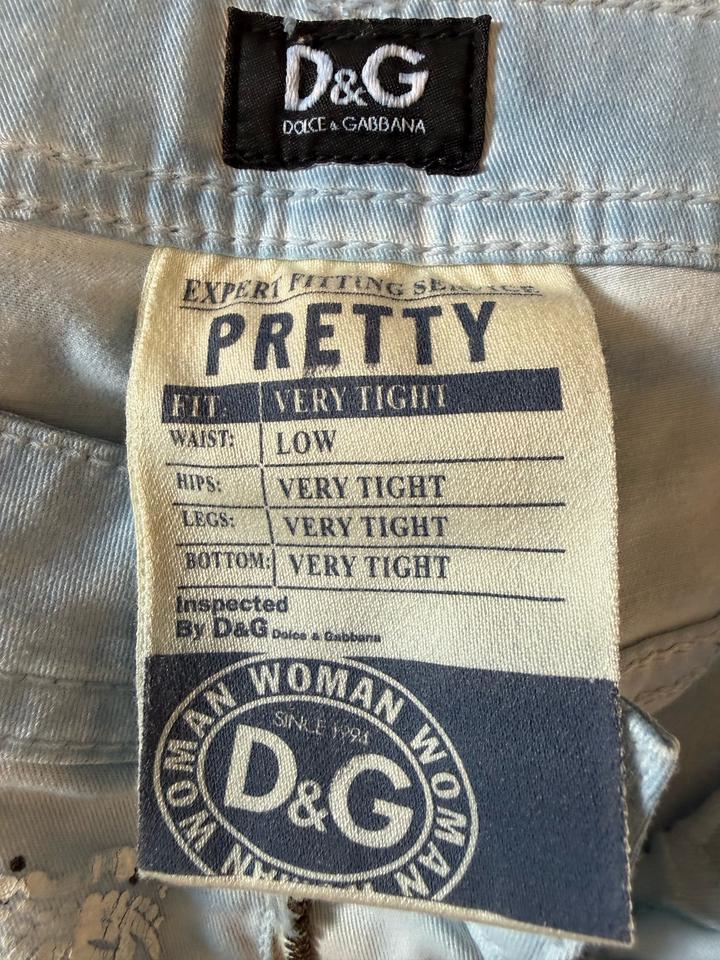 Летние джинсы Dolce & Gabbana