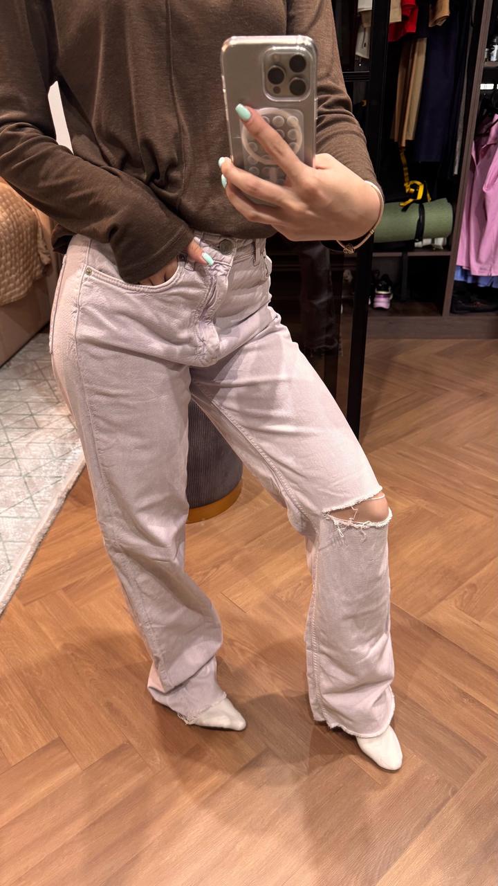 Сиреневые джинсы Pull&bear