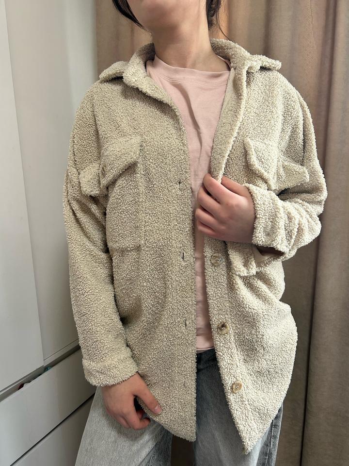 Pull and Bear куртка Тедди Banana Republic