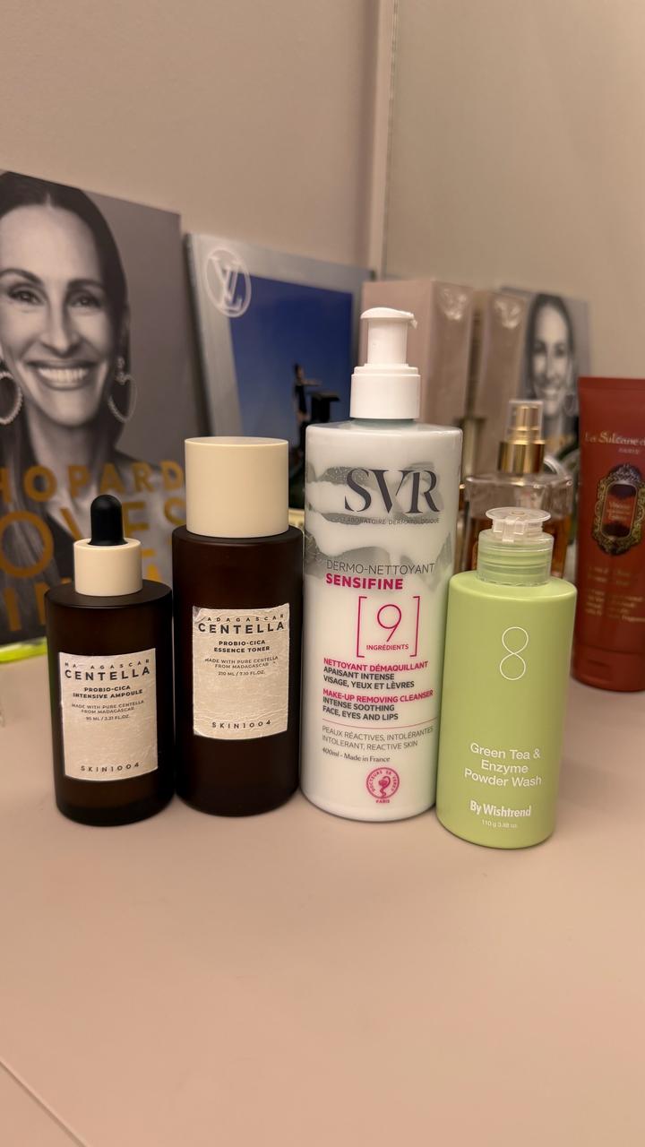 Набор для ухода лица 21 000 оригинал Skin1004 SVR сыворотка тонер энзимка