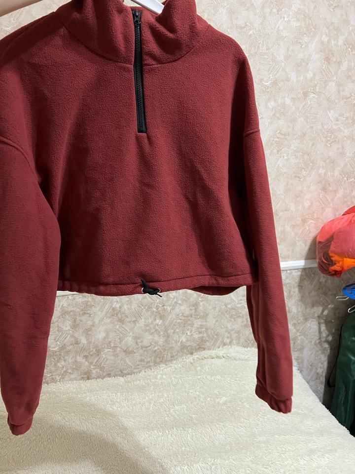 Кофта флис короткая