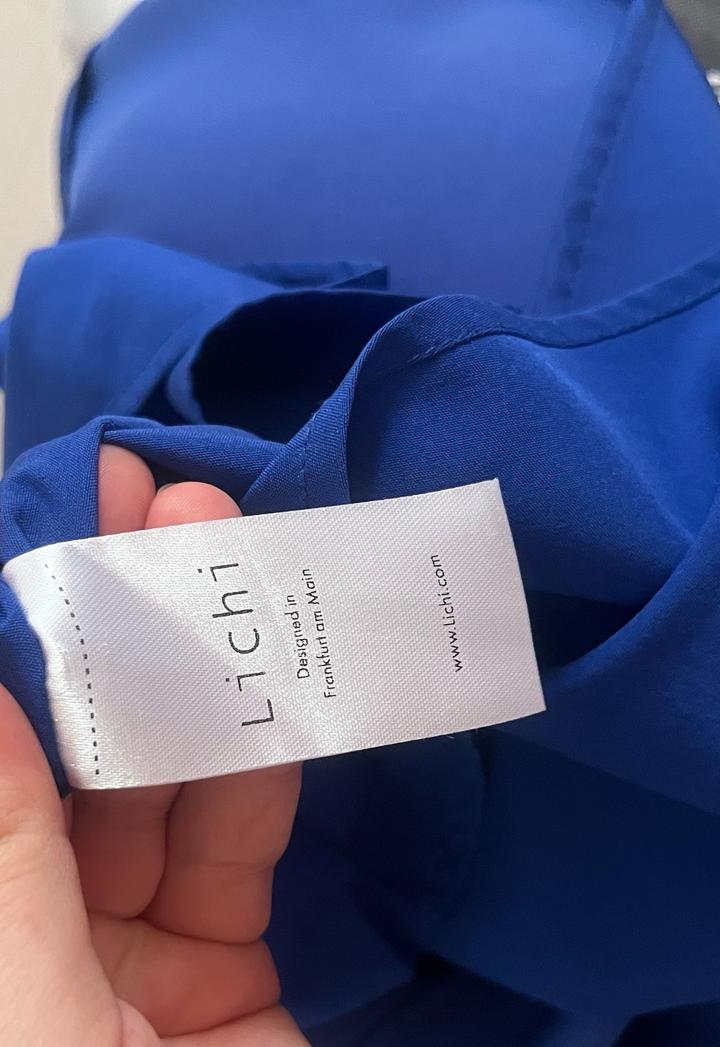 Синее платье Lichi