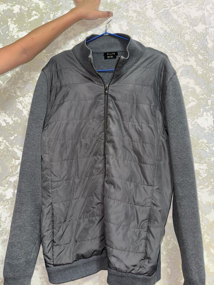 Мужской кардиган-бомбер Massimo Dutti