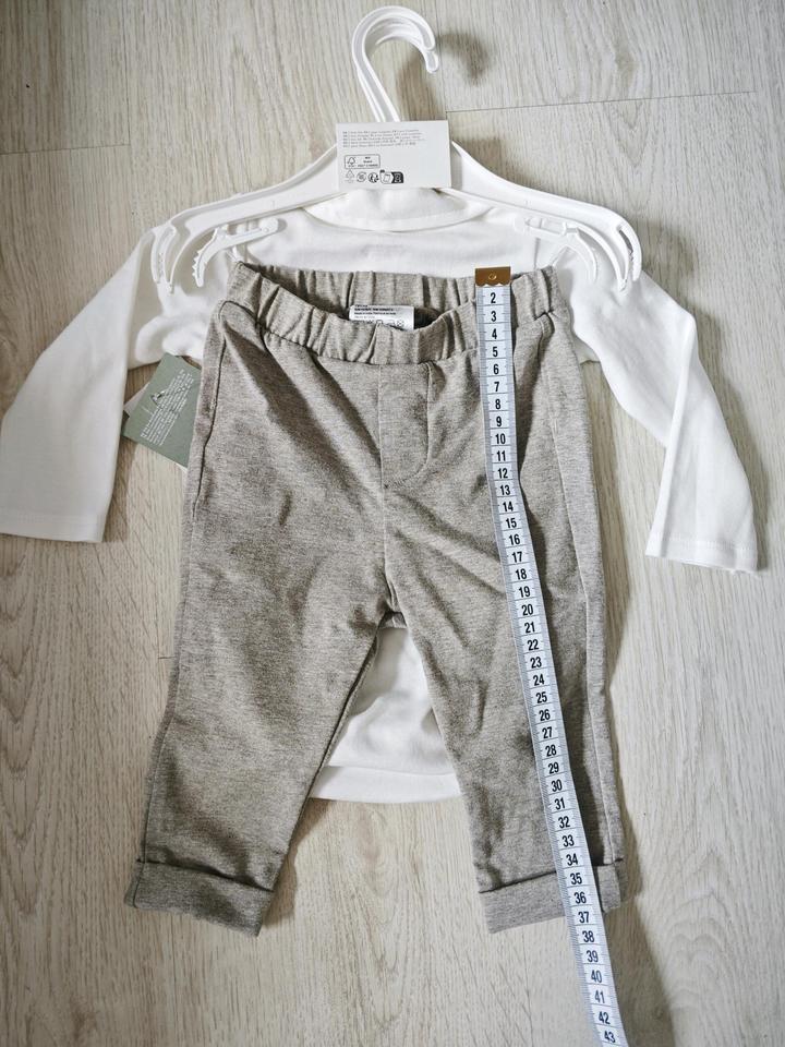 Боди и штанишки H&M 68, 4-6 мес