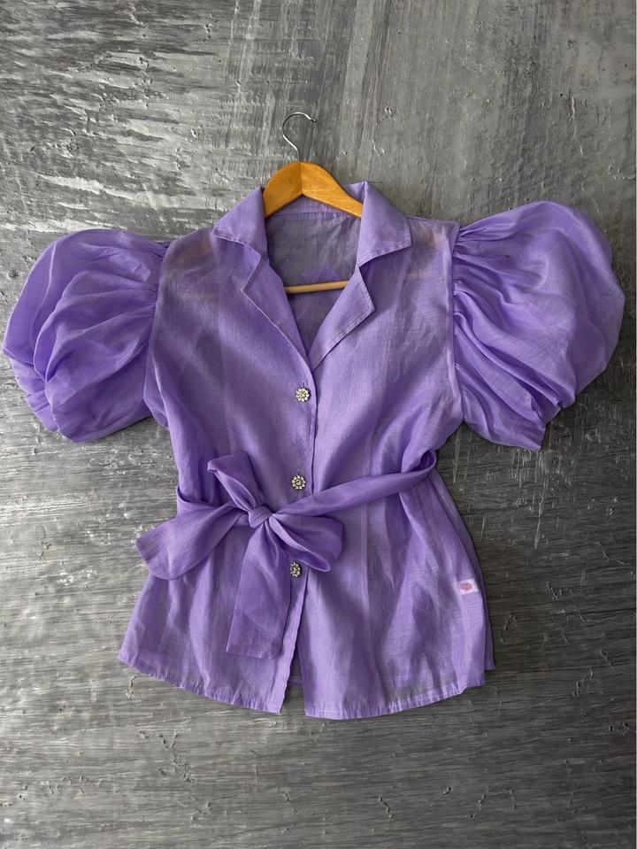 Рубашка полупрозрачная