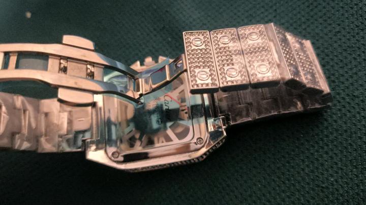 Cartier Santos Moissanitte Серебро 925