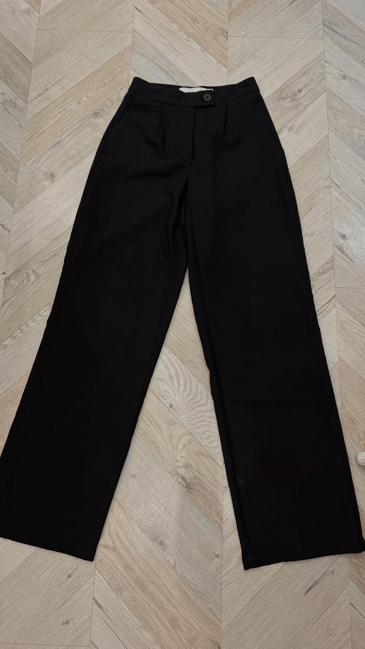 Классические штаны wide leg Bershka
