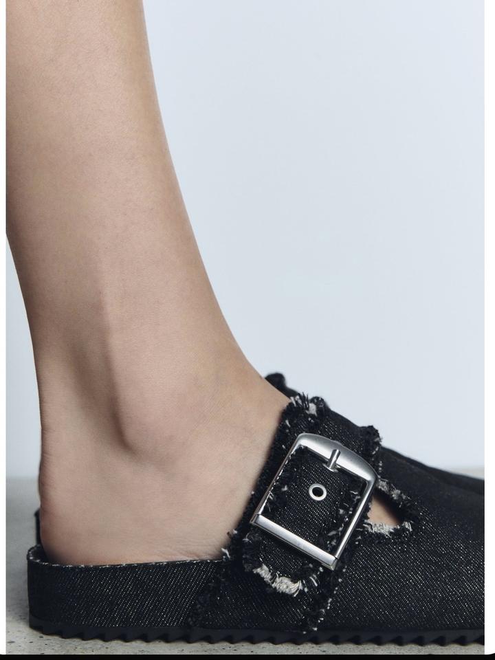 Джинсовые сабо Zara